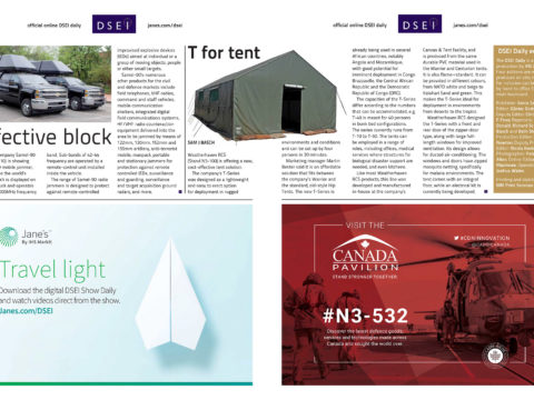 DSEI 2019 Show Daily – T for Tent